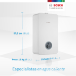 Calentador therm 2400 tf 8l gn Bosch - Imagen 4