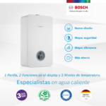 Calentador therm 2400 tf 8l gn Bosch - Imagen 2