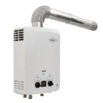 Calentador de agua 7 litros Haceb de paso a gas natural Tiro Natural blanco - Imagen 3