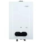 Calentador de agua Haceb Bambú 6 litros de paso a gas natural Tiro Forzado