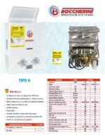Calentador De Paso a Gas Tiro Natural 5,5 Litros - Imagen 2