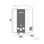 Calentador De Paso a Gas Natural Tiro Natural 5.5 Lts - Imagen 11