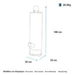 Calentador de Acumulación de 10 Galones Gris Mabe - Imagen 4
